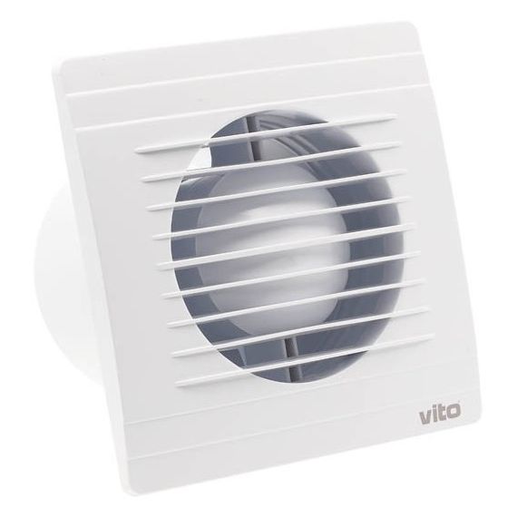 Aspiratore 15W 150m3/h 35Db ?120x94mm Vito Aspiratore 15W 150m3/h 35Db ?120x94mm Vito